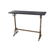 Sturdy Distressed Pub Table Set