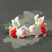 Bunny Kiss Wall Decor