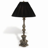 Florence Table Lamp in Pewter