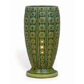 Morocco Hurricane Lamp in Multi-Green