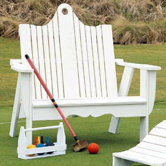 Bridgehampton Wood Garden Bench