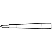 Norr.Spad.Male Connectors (3Pk)