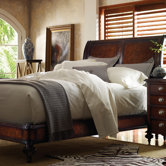The Classic Portfolio British Colonial Sleigh Bedroom Collection