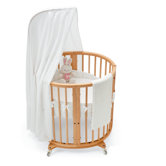 Sleepi Mini Bassinet Bedding Collection in Classic White