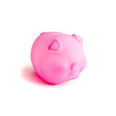 Piggy Pet Lamp in Hot Pink