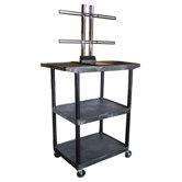 Mobile Plasma / LCD Stand (48" High)