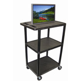 54" High,  Low Priced Open Shelf Table