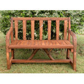Park Divan Teak Garden Bench