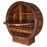 Navasota 11 Bottle Wine Cabinet