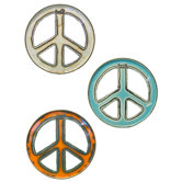 Chris Bruning Groovy Art Peace Signs