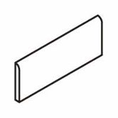 Allora 3" x 18" Unpolished Bullnose in Sabbia
