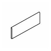 Carriage House 3" x 12" Bullnose in Canvas