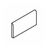 Pozzalo 2" x 6" Surface Bullnose in Coastal Beige