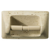 Villa Romansa 5" x 8" Travertine Toilet Paper Holder