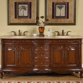 72" Nassau Double Bathroom Vanity