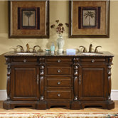 72" Addison Double Bathroom Vanity