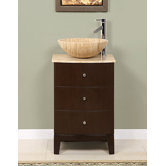 Leah 20" Single Sink Bathroom Vanity Cabinet