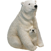 Forever Friends Polar Bear and Cub Sculpture