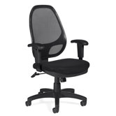 High-Back Mesh Managerial Chair