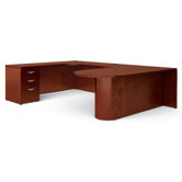 Ventnor "D" Island U-Shaped Desk
