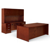 Ventnor Standard Bow Front Desk Office Suite