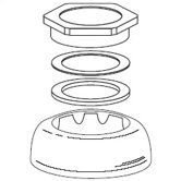 0.75" Spud Coupling Assembly