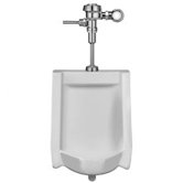 HEU Wall-Hung Urinal with HEU Royal Flush Valve