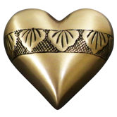 Dignity Brass Heart Keepsake Urn