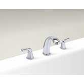 Sanibel Double Handle Deck Mount Roman Tub Faucet Trim
