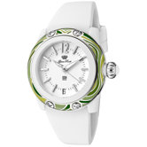 Women's Miss Miami Beach Polyurethane Round Watch