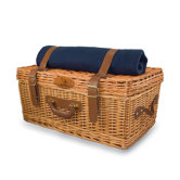 NFL Windsor Navy Engraved Picnic Basket