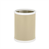 Bartender's Choice Fun Colors 10" Waste Basket in Ivory