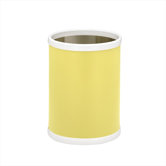 Bartender's Choice Fun Colors 10" Waste Basket in Lemon