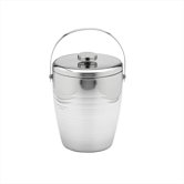 4 Qt Polished Groove Ice Bucket