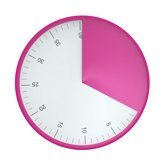 Pie Kitchen Timer in Pink