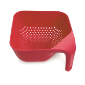 Small and Medium Square Colander in Red