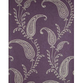 Verve Paisley Wallpaper in Light Gold