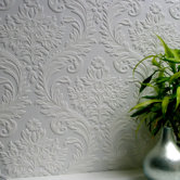 Anaglypta Paintable High Trade Textured Wallpaper