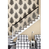 Zinc Dynasty Paisley Wallpaper