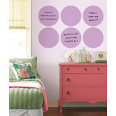 WallPops Dry-Erase Flirt Dot Decals (Set of 6)