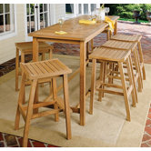 Dartmoor 6 Piece Bar Height Dining Set