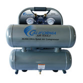 4620A Ultra Quiet  & Oil-Free  2.0 Hp, 4.6 Gal. Aluminum Twin Tank Air Compressor