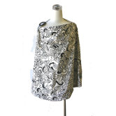 Ritzy Nursing Cover in Licorice Swirl