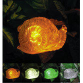 Solar Snail with Color Change Lighting