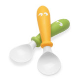 Two Piece Spoon Set in Sunflower Yellow and Spring Green