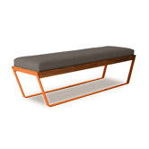 Sylis Leather Entryway Bench
