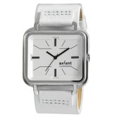 Vector Men's Watch with White Band