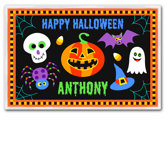 Halloween Black Personalized Placemat