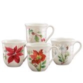 Winter Meadow Mugs (Set of 4)