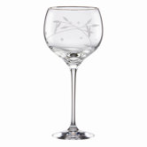 Opal Innocence Scroll Crystal Balloon Wine Glass